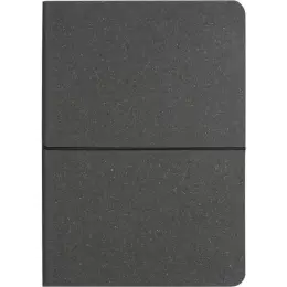 Kotel Eco-Neutral A5 Recycled Leather Soft Cover Notebook Black Front